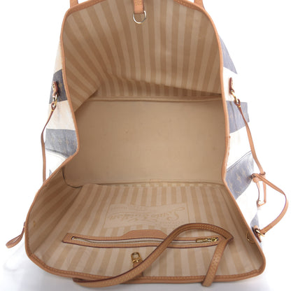 Louis Vuitton Monogram Rayures Neverfull GM 5 of 11