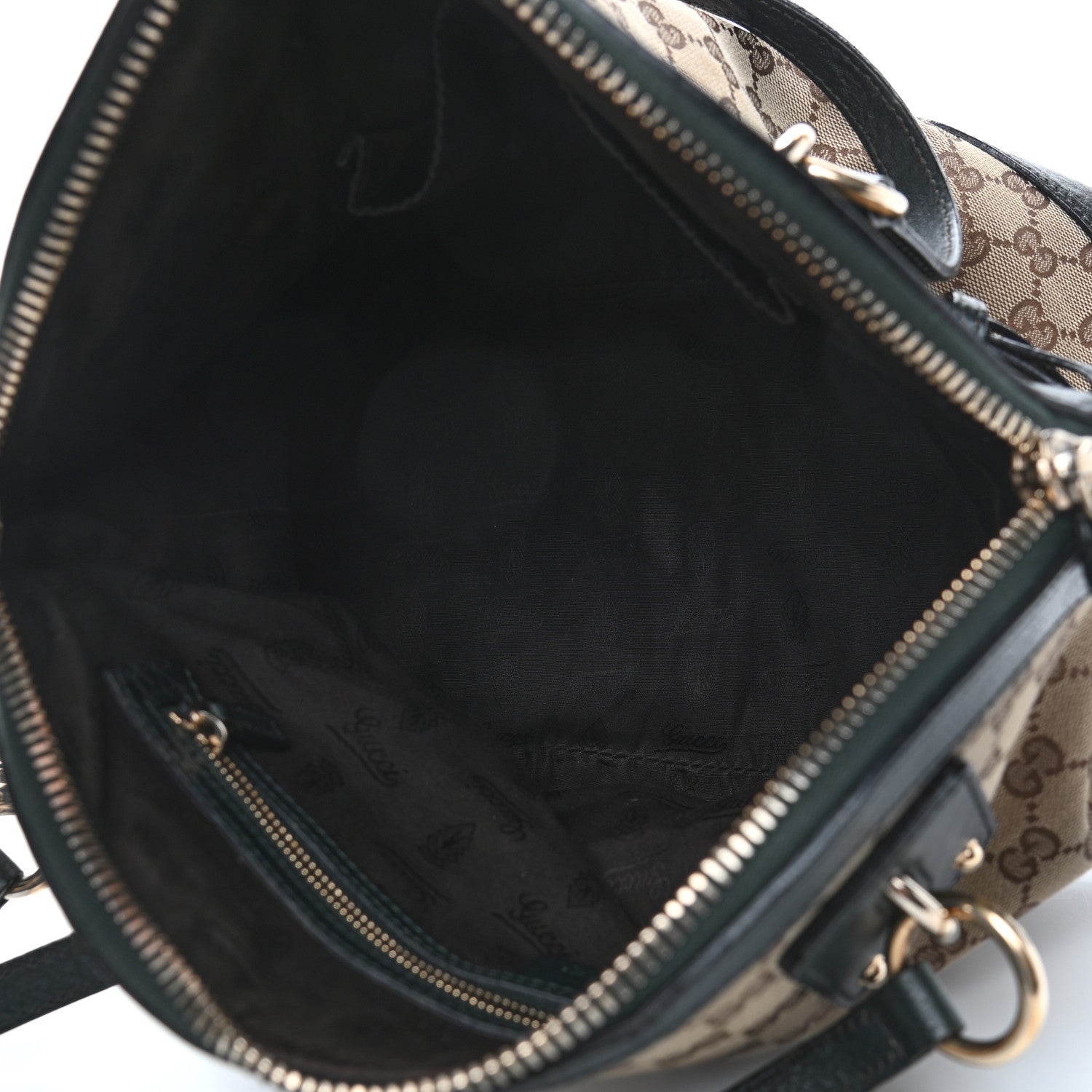 Gucci Monogram Medium Top Handle Bag Brown 5 of 12