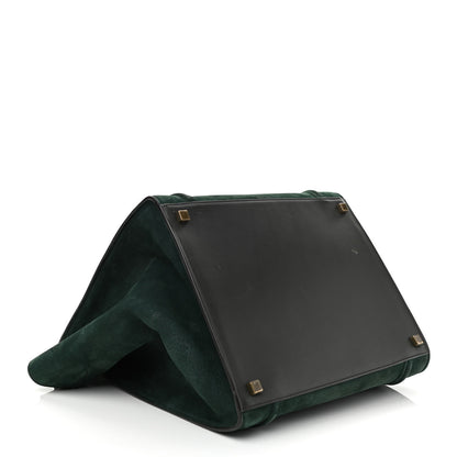 Celine Nubuck Medium Phantom Luggage Bottle Green 6 of 12