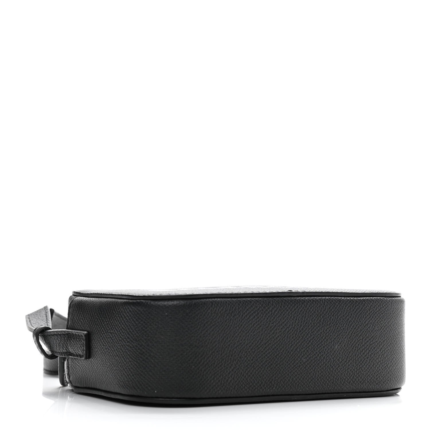 Balenciaga Signature Grained Calfskin Logo XS Ville Camera Bag Black White 4 of 11