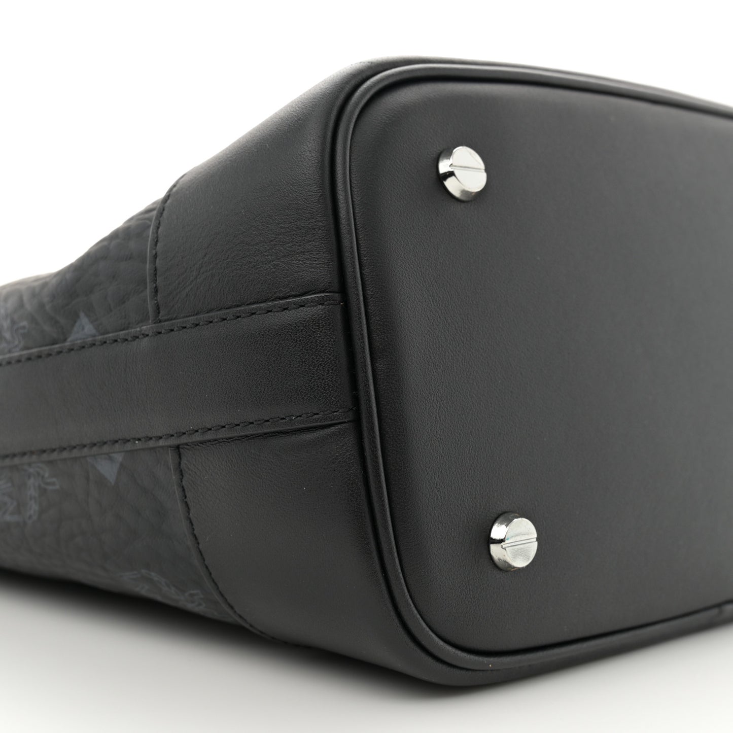 Visetos Medium Dessau Drawstring Bucket Bag Black