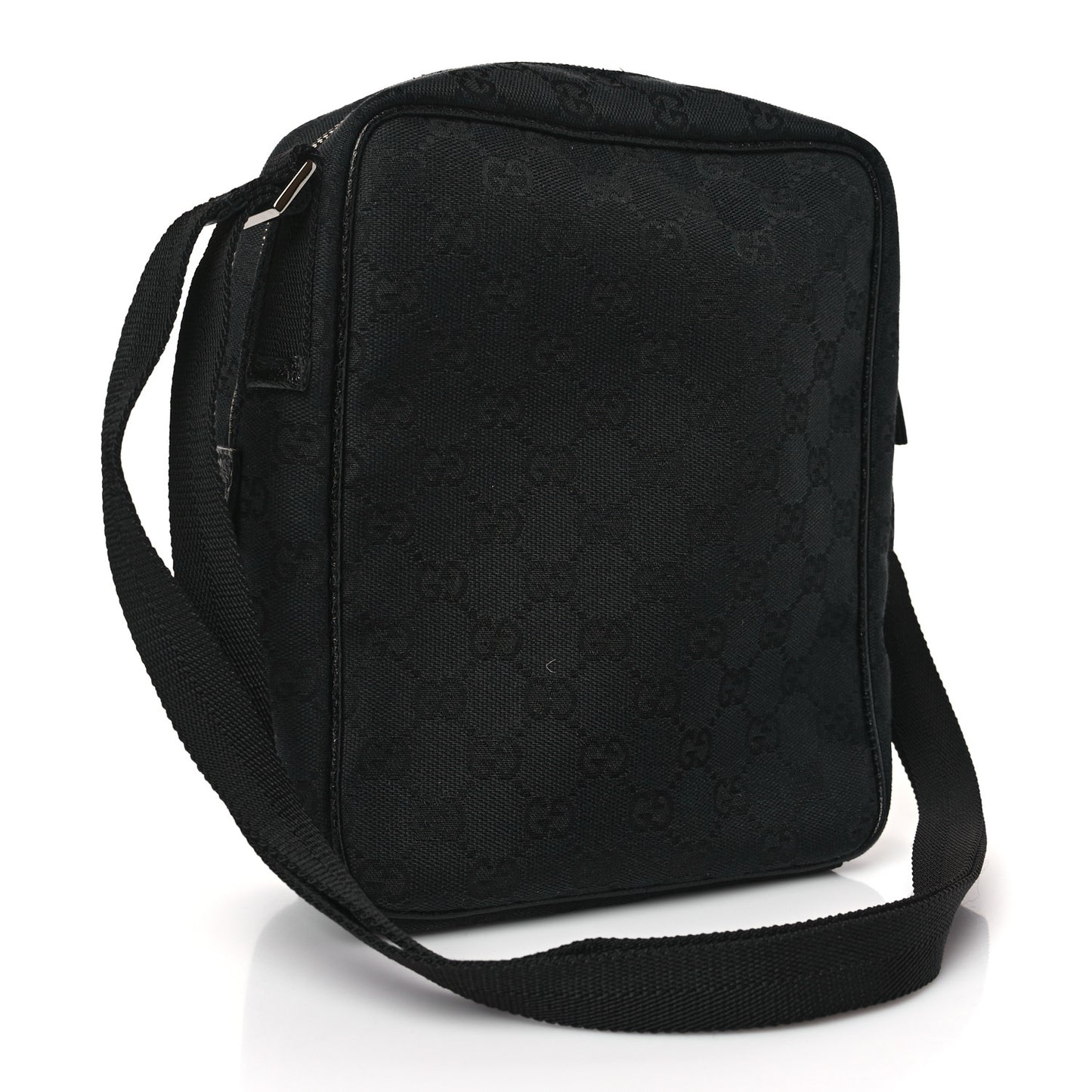GG Monogram Flight Small Crossbody Bag Black