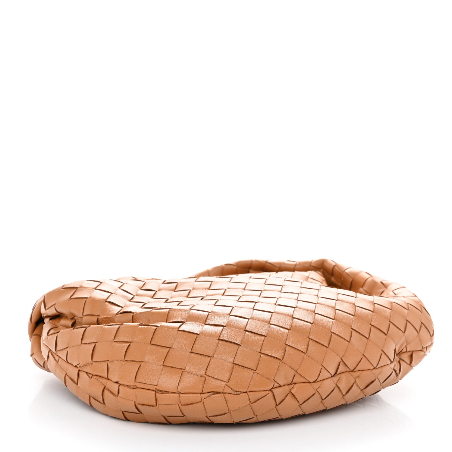 Bottega Veneta Nappa Intrecciato Teen Jodie Hobo Caramel 4 of 10