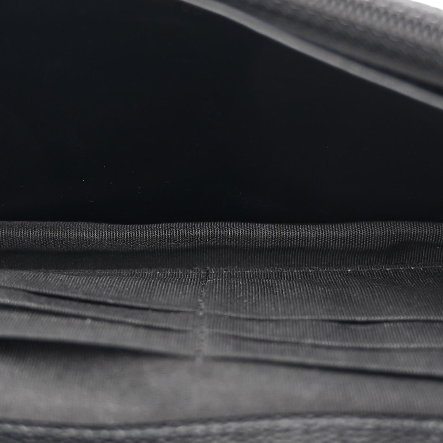 Caviar Quilted Coco Candy Wallet On Chain WOC Black