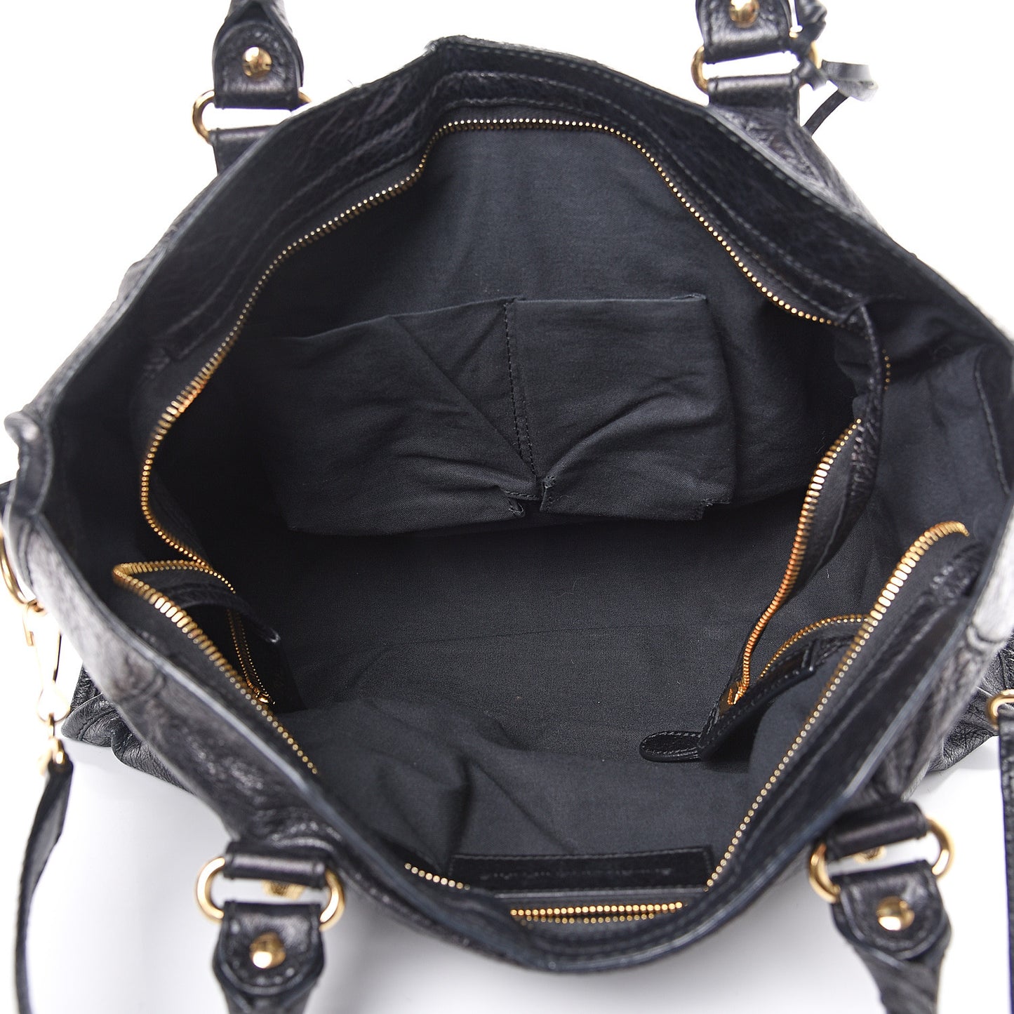 Agneau Giant 12 Gold Hardware City Black