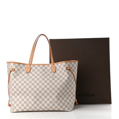 Louis Vuitton Damier Azur Neo Neverfull GM Rose Ballerine 11 of 11
