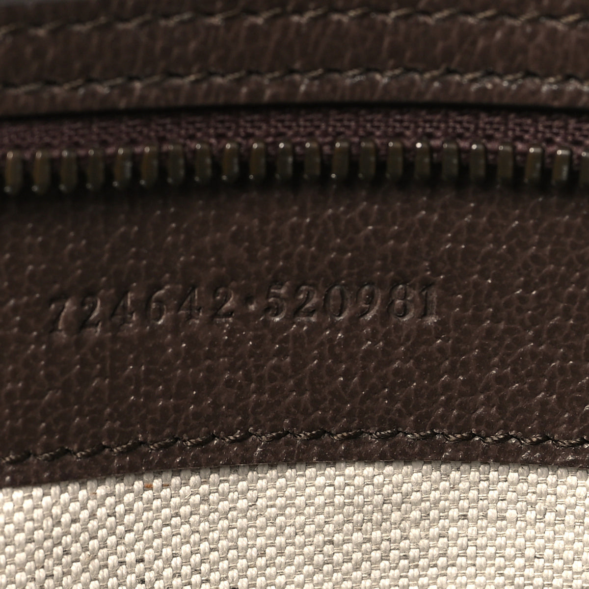 GG Supreme Monogram Textured Dollar Calfskin Web Medium Savoy Duffle Bag Beige Ebony New Acero