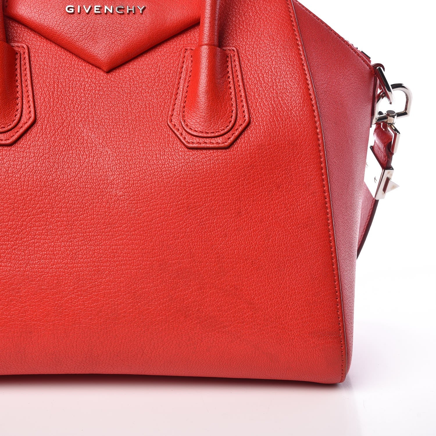 Givenchy Sugar Goatskin Small Antigona Red 12 of 22