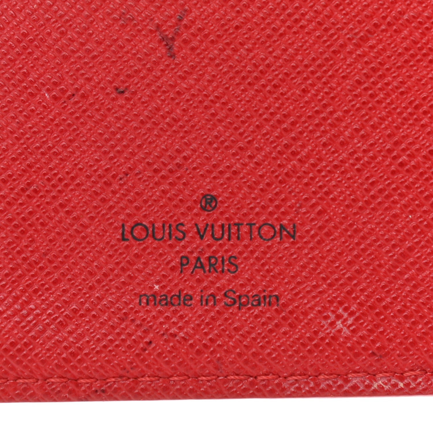 Louis Vuitton Epi Small Ring Agenda Cover Castillan Red 6 of 13