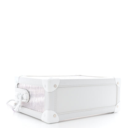 Louis Vuitton Calfskin PVC Epi Plage Soft Trunk Optic White 4 of 9