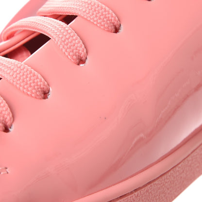 Louis Vuitton Patent Calfskin Frontrow Sneakers 39.5 Rose 25 of 26