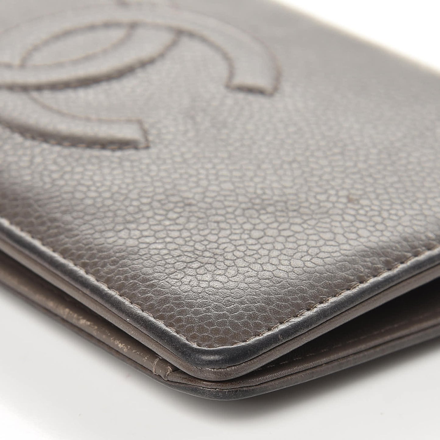Caviar Timeless CC Yen Wallet Grey