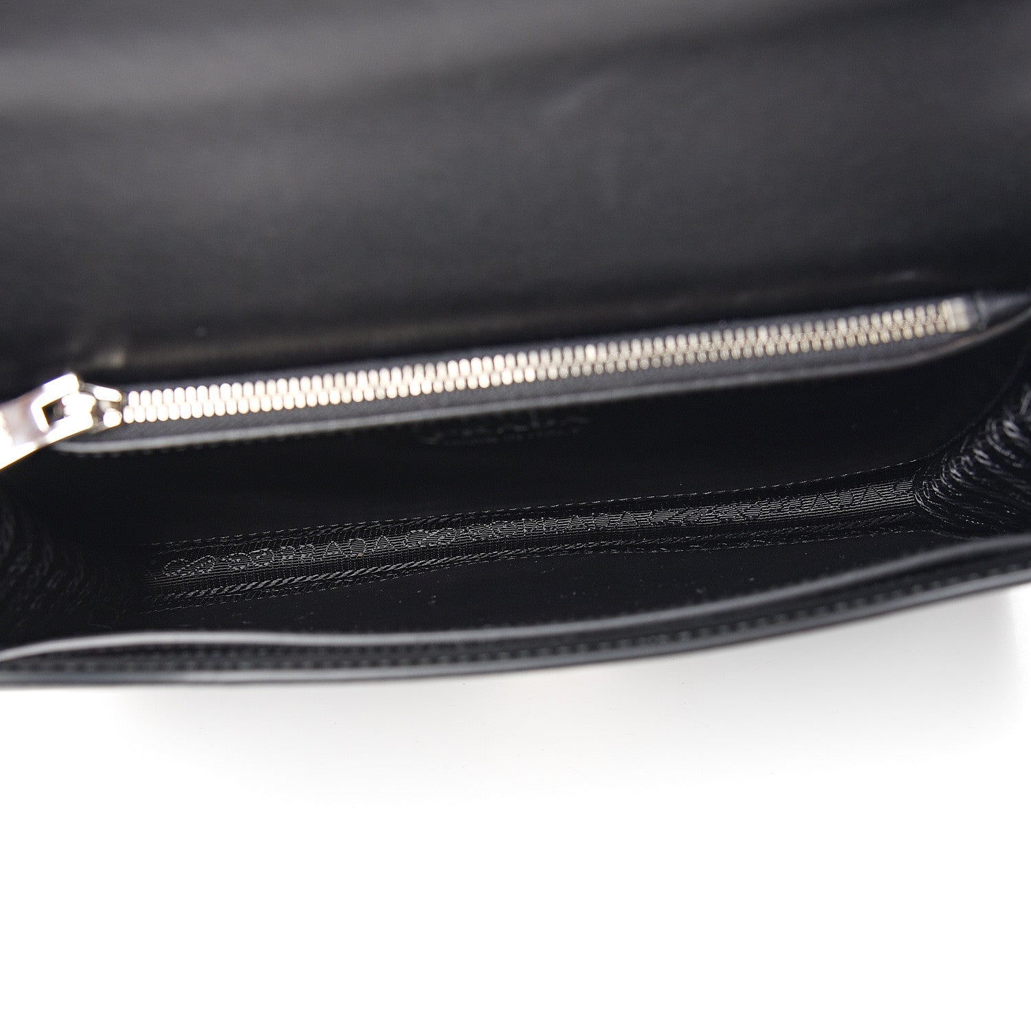 Prada Saffiano City Calfskin Studded Large Elektra Shoulder Bag Black Fuoco 4 of 9