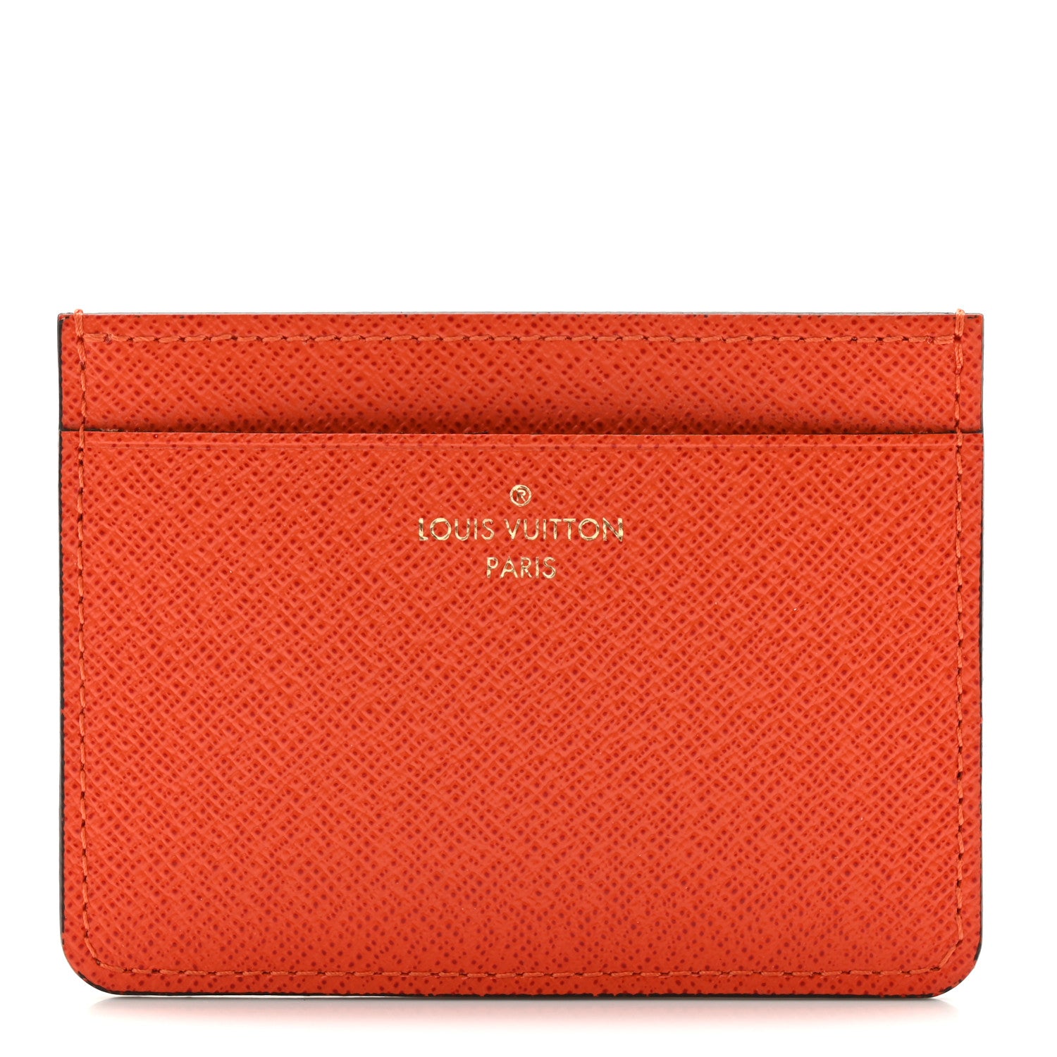 Louis Vuitton Calfskin Jeanne Wallet Insert Piment 1 of 7