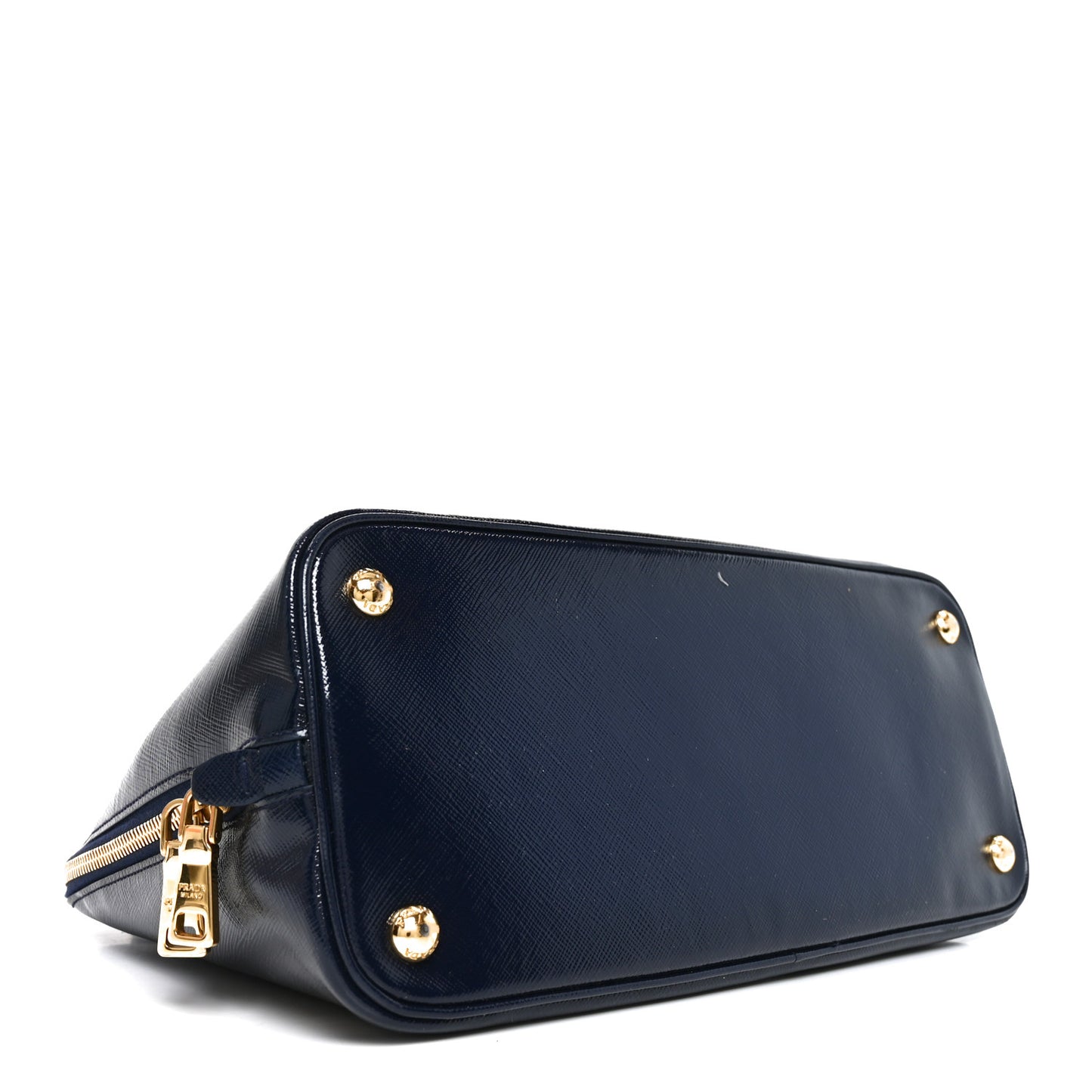 Saffiano Vernice Medium Open Promenade Tote Royal