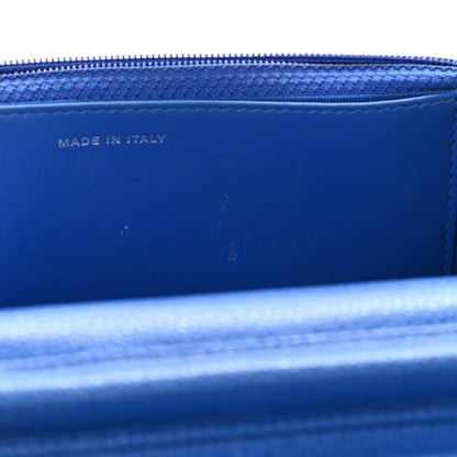 Chanel Caviar Quilted Wallet On Chain WOC Blue 10 of 16