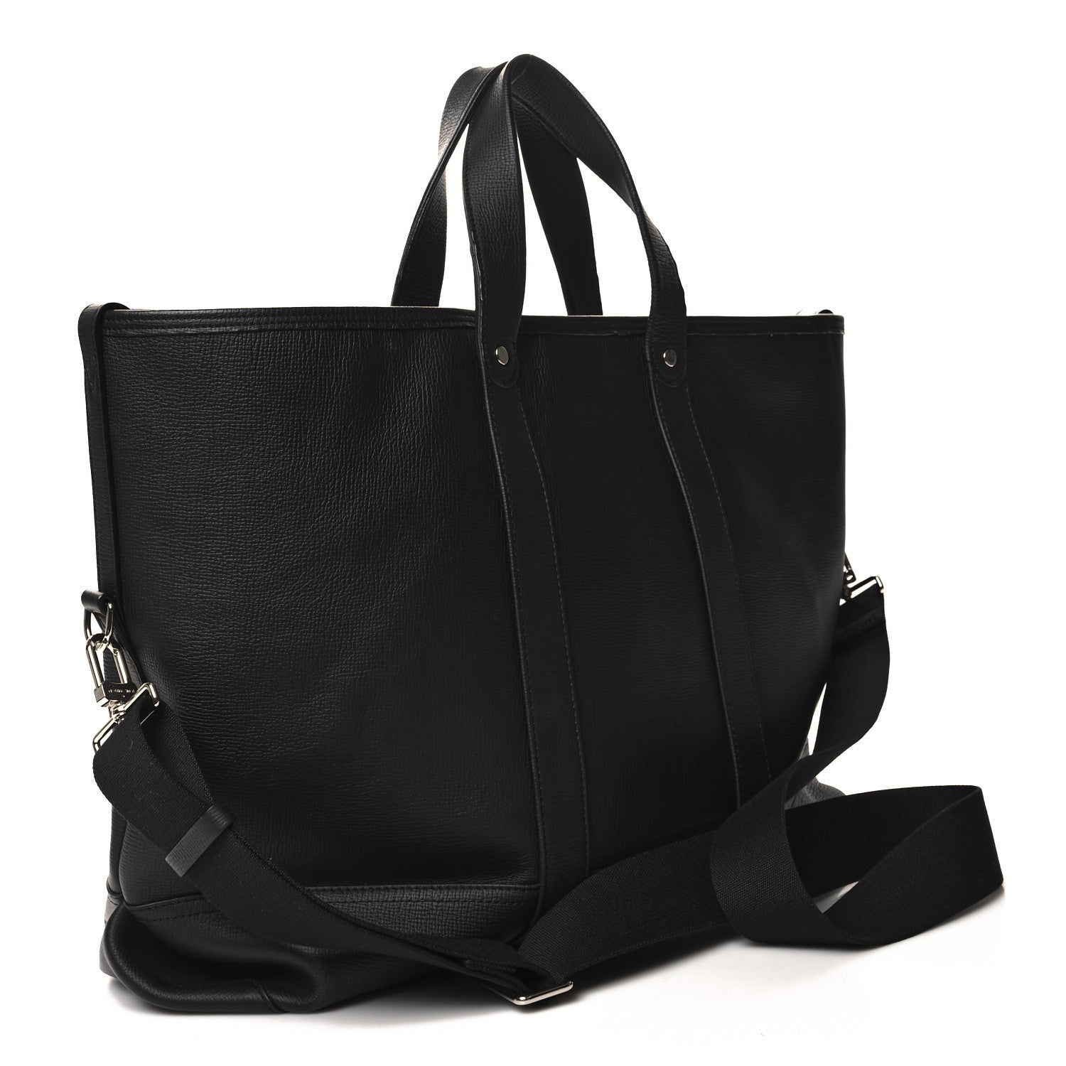 Louis Vuitton X NIGO Taurillon Duck Trolley Tote Black 3 of 9