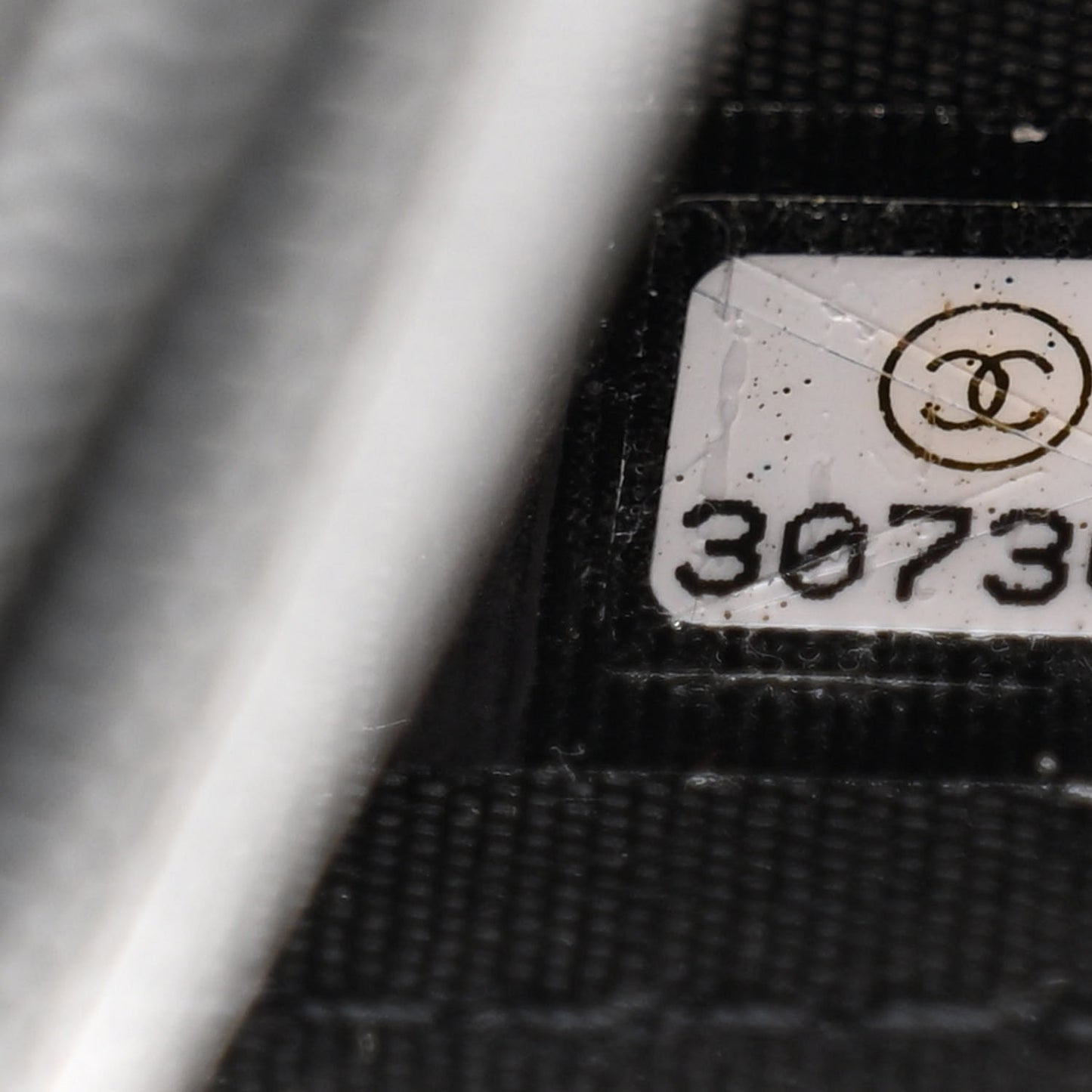 Lambskin Quilted CC Wallet On Chain WOC Black