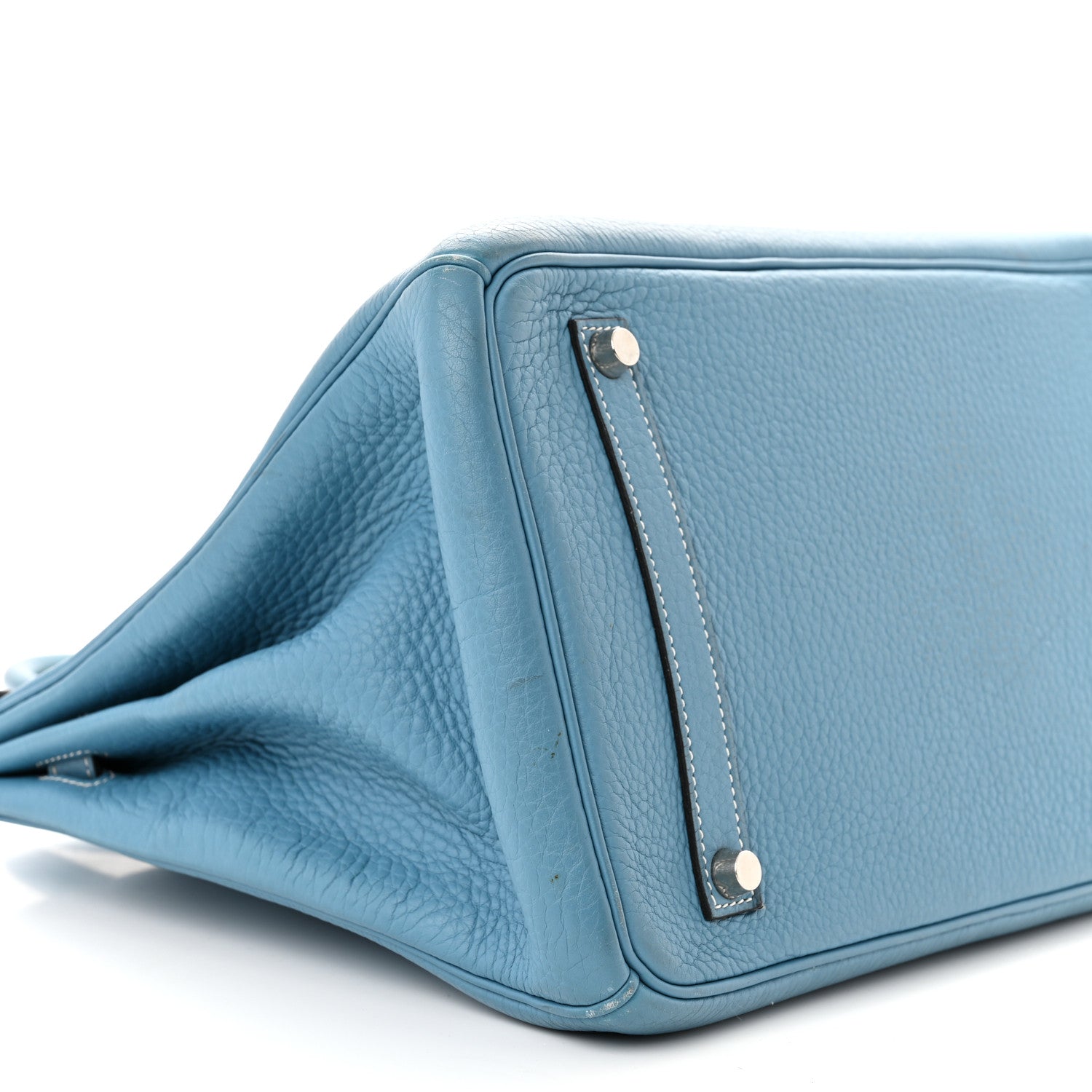 Hermes Togo Birkin 35 Blue Jean 9 of 16