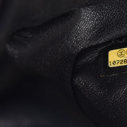 Chanel Lambskin Quilted East West Flap Black 7 of 10