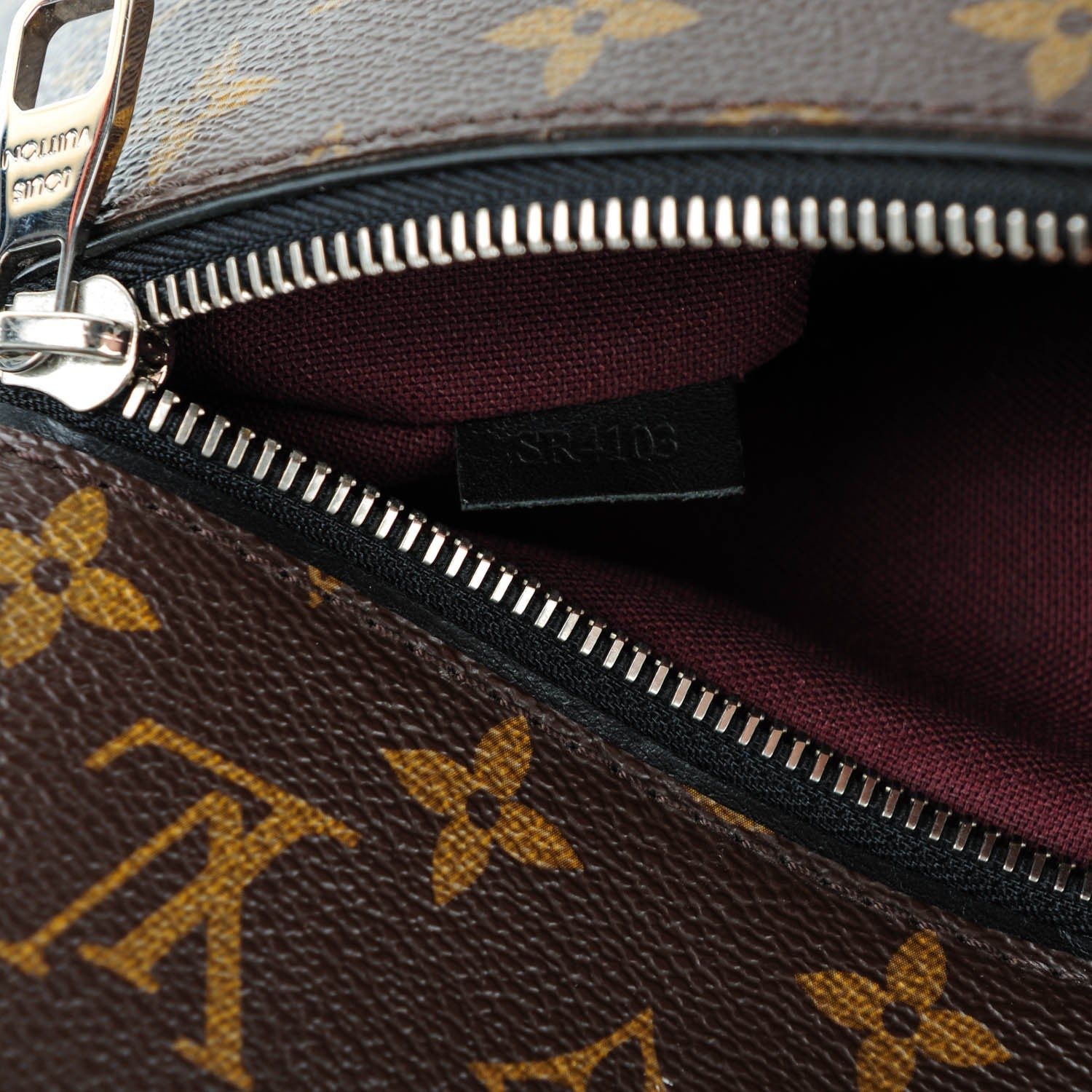 Louis Vuitton Monogram Macassar Palk Backpack 7 of 7