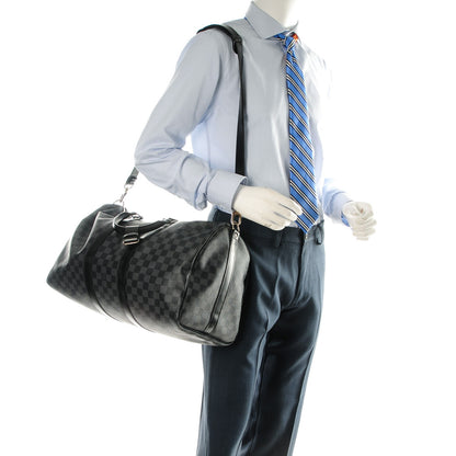 Louis Vuitton Damier Graphite Keepall Bandouliere 45 2 of 8
