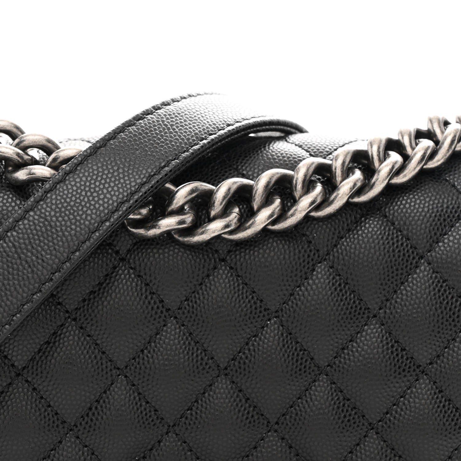 Chanel Caviar Quilted Small Boy Flap Black 8 of 10