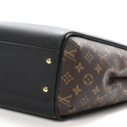 Louis Vuitton Calfskin Monogram Kimono Tote Black 9 of 9