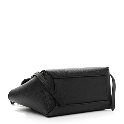 Celine Grained Calfskin Nano Belt Bag Black 4 of 11