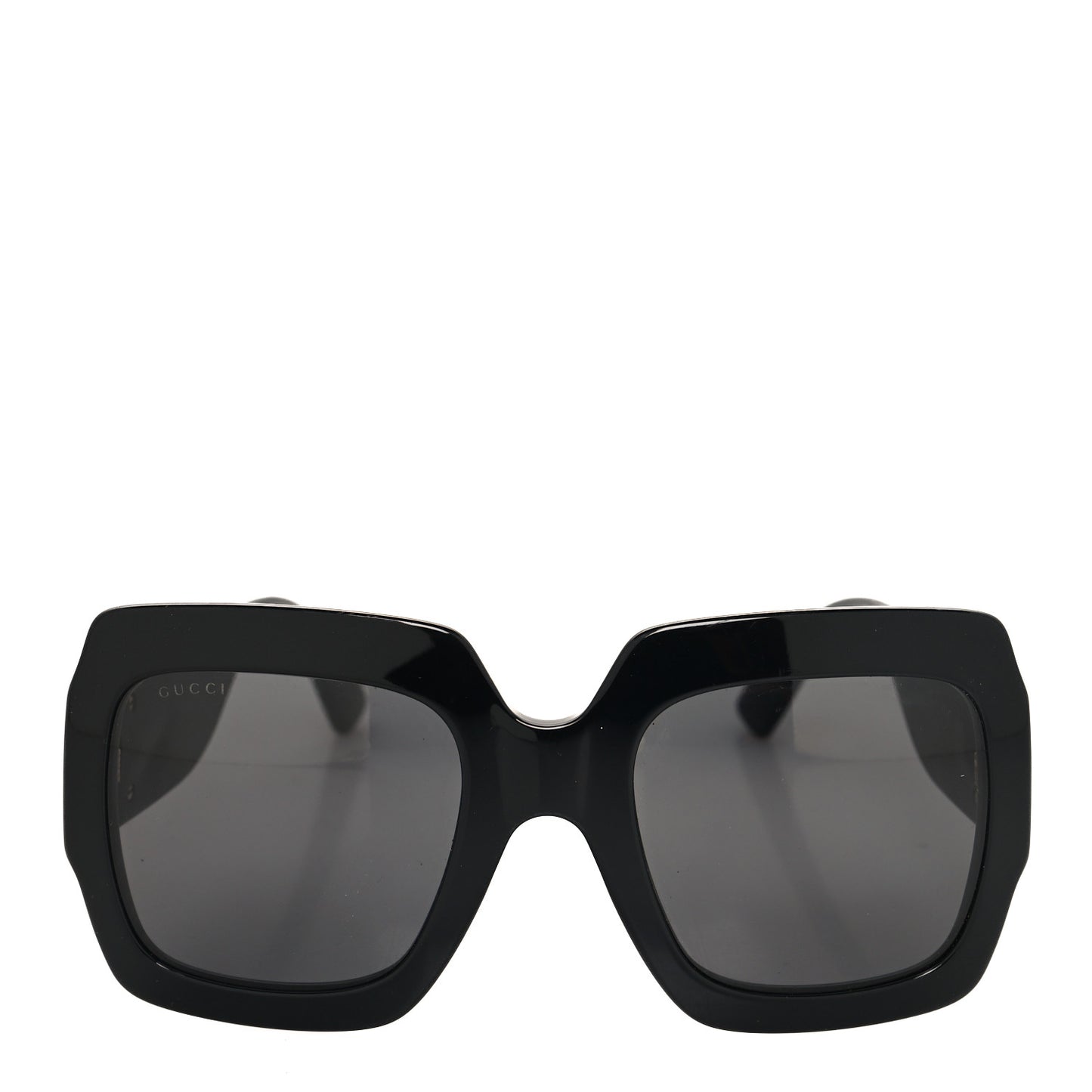Square Frame GG0102S Sunglasses Glitter  Gold