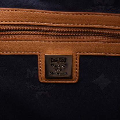 MCM Visetos Studded Medium Stark M Backpack Cognac 7 of 18