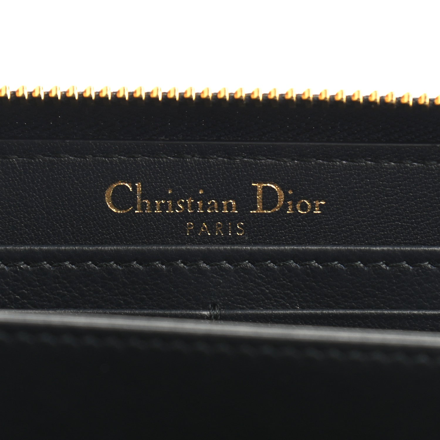 Christian Dior Oblique 30 Montaigne Zip Around Wallet Blue 6 of 10
