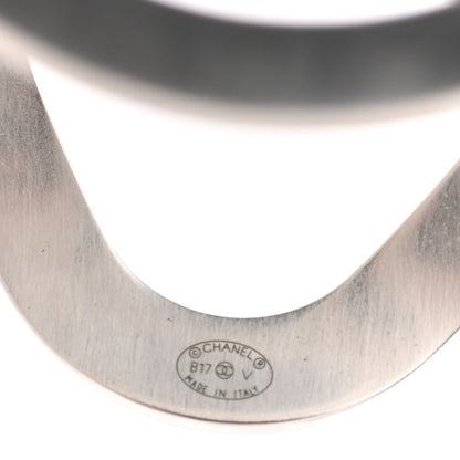 Chanel Metal CC Cuff Silver 5 of 6