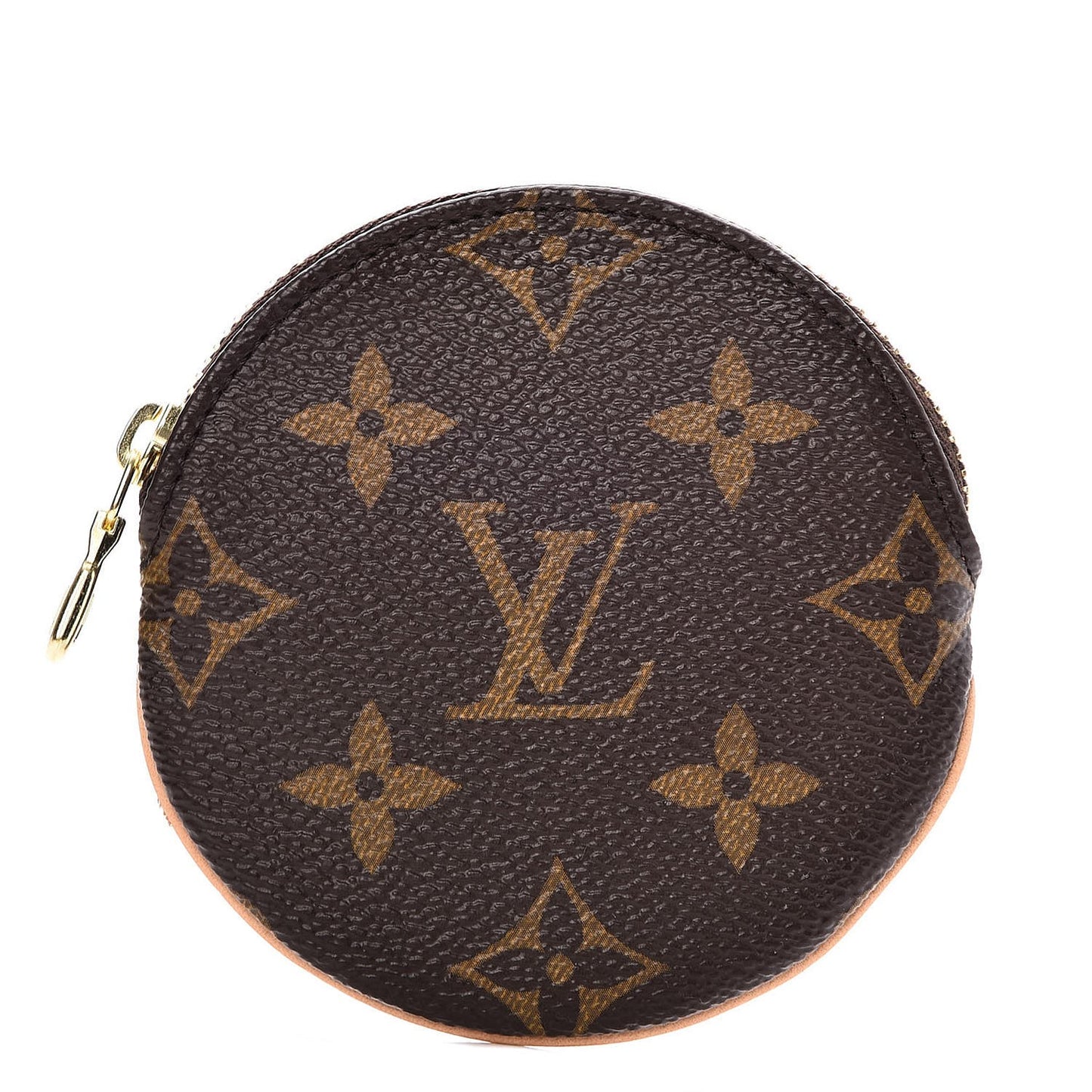 Monogram Round Coin Purse