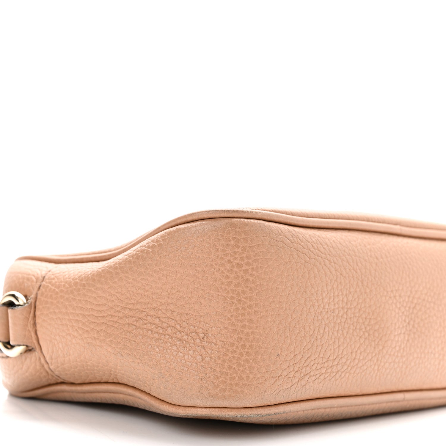 Gucci Pebbled Calfskin Small Soho Disco Bag Camelia 9 of 11