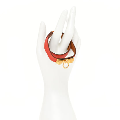 Hermes Swift Rivale Double Tour Bracelet M Capucine 2 of 8