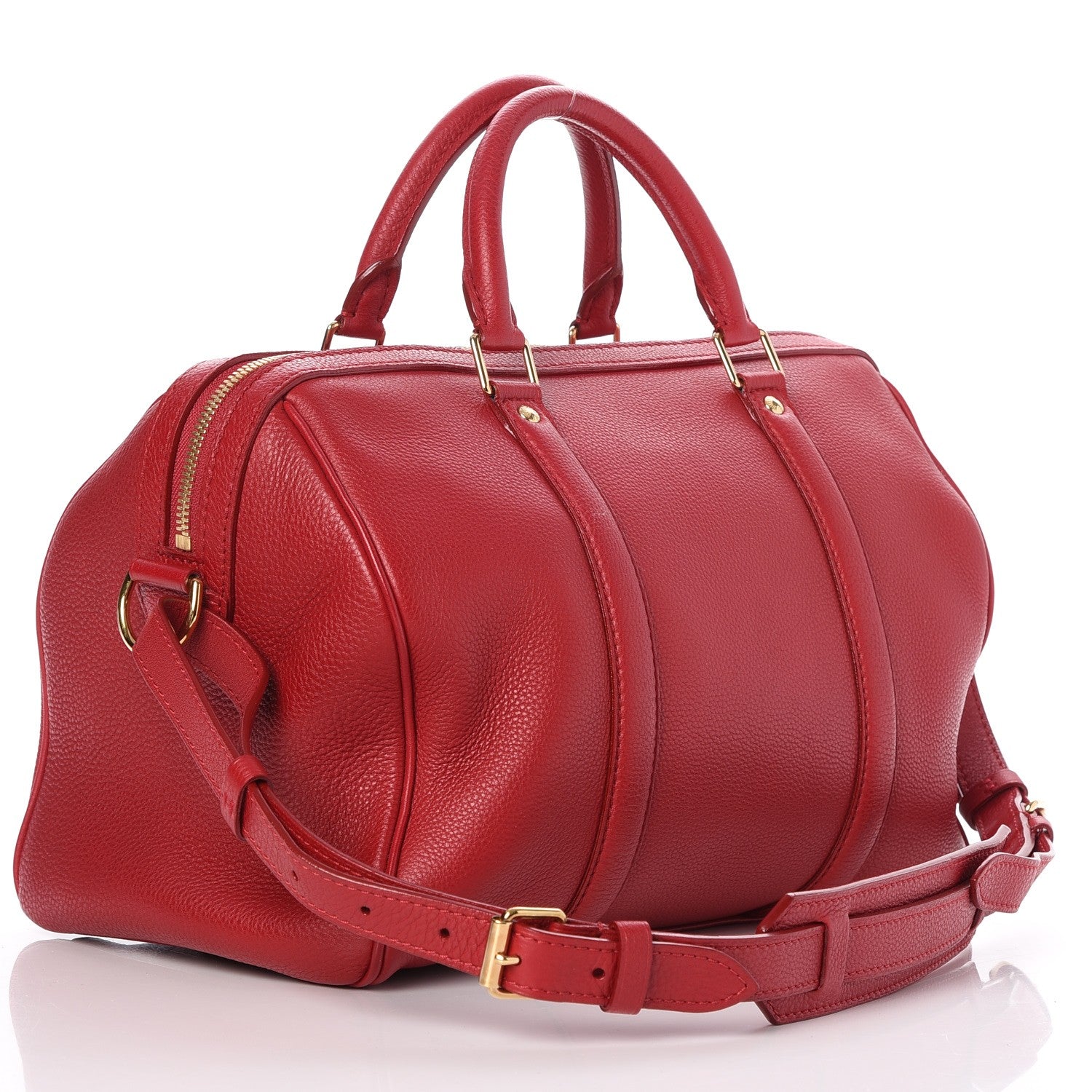 Louis Vuitton Veau Cachemire SC Bag PM Cherry 3 of 9