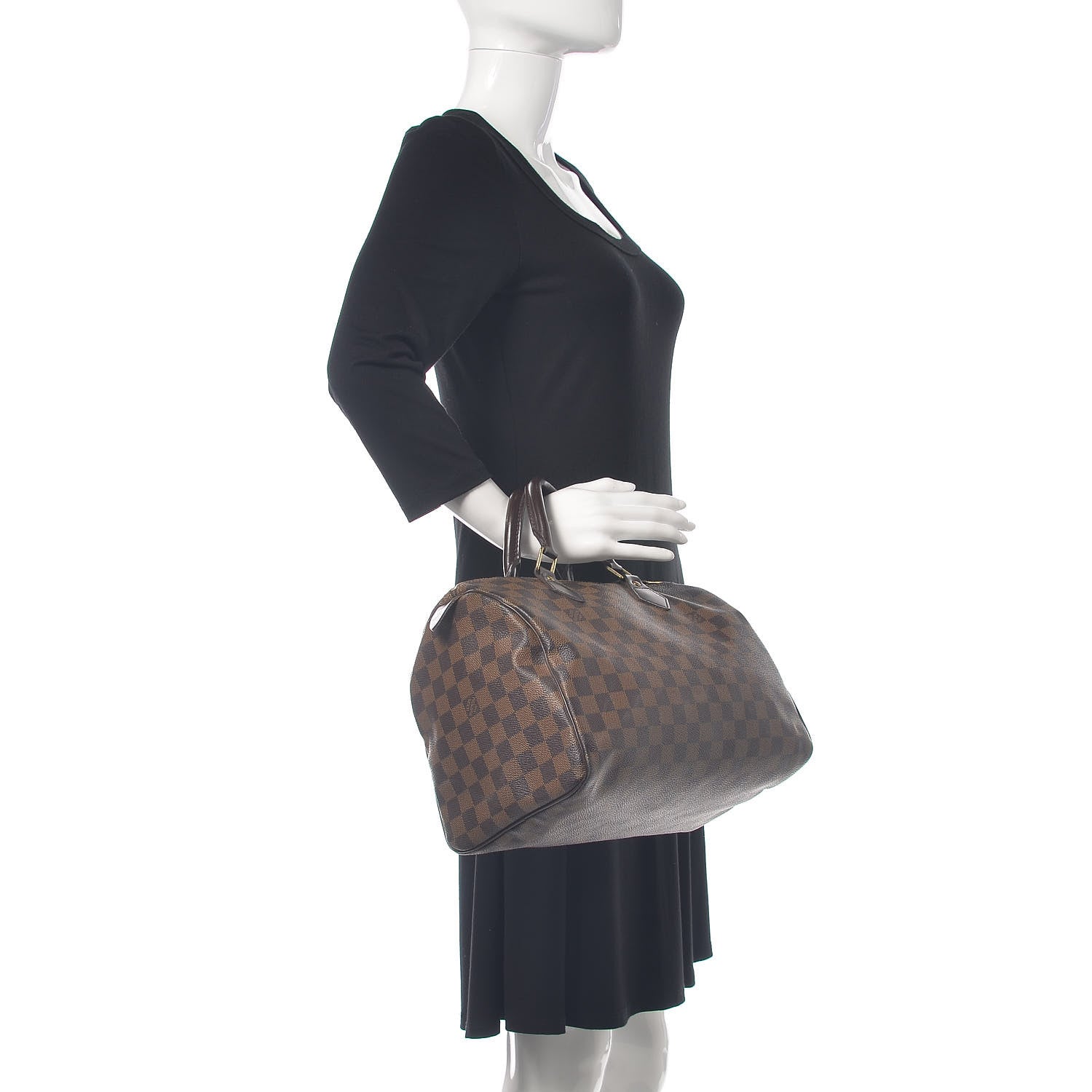 Louis Vuitton Damier Ebene Speedy 30 2 of 22