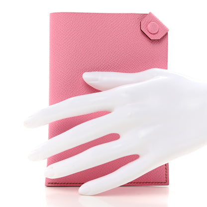 Hermes Epsom Tarmac PM Passport Holder 5P Pink 2 of 7
