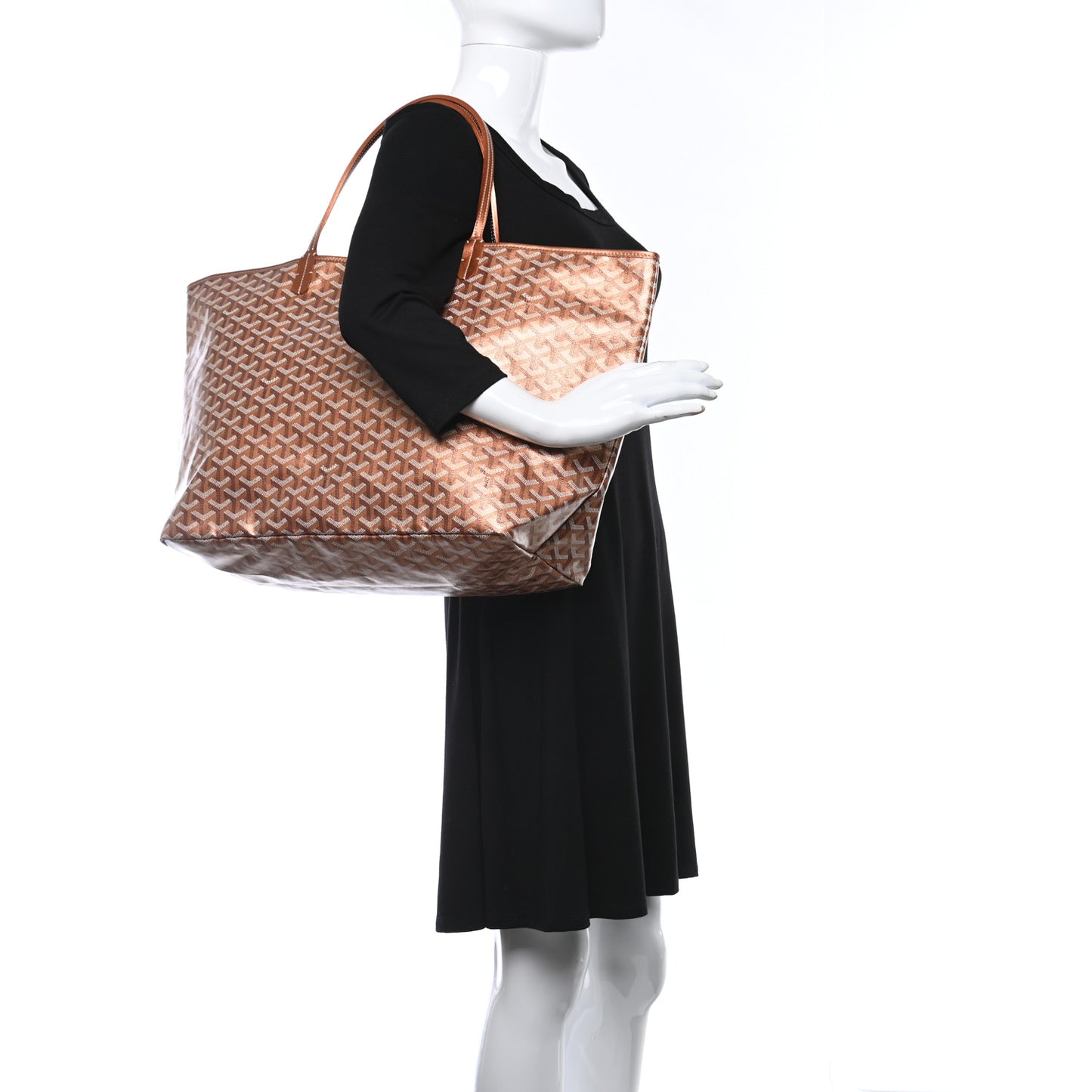 Goyardine Precious Metals Saint Louis GM Rose Gold