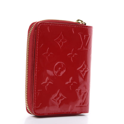 Louis Vuitton Vernis Broome Zip Wallet Pomme D'Amour 3 of 9