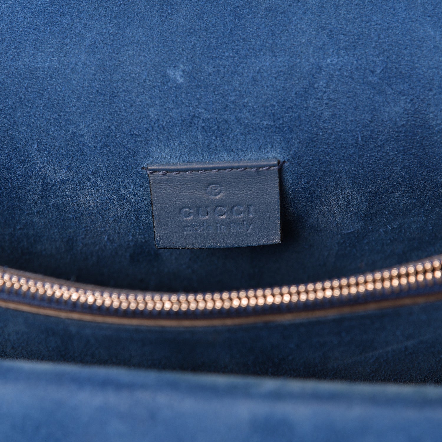 Gucci GG Supreme Monogram Blooms Medium Dionysus Shoulder Bag Beige Navy Vintage Blue 6 of 15