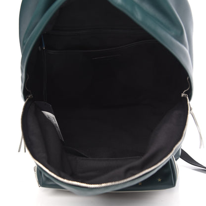 Saint Laurent Calfskin City Backpack Green 5 of 11