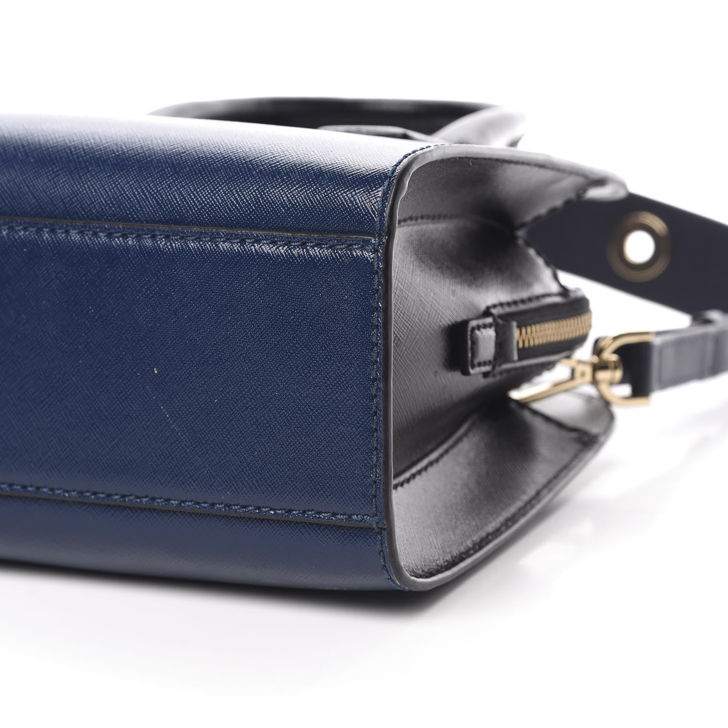 Marc Jacobs Saffiano Little Big Shot Tote Navy 11 of 13