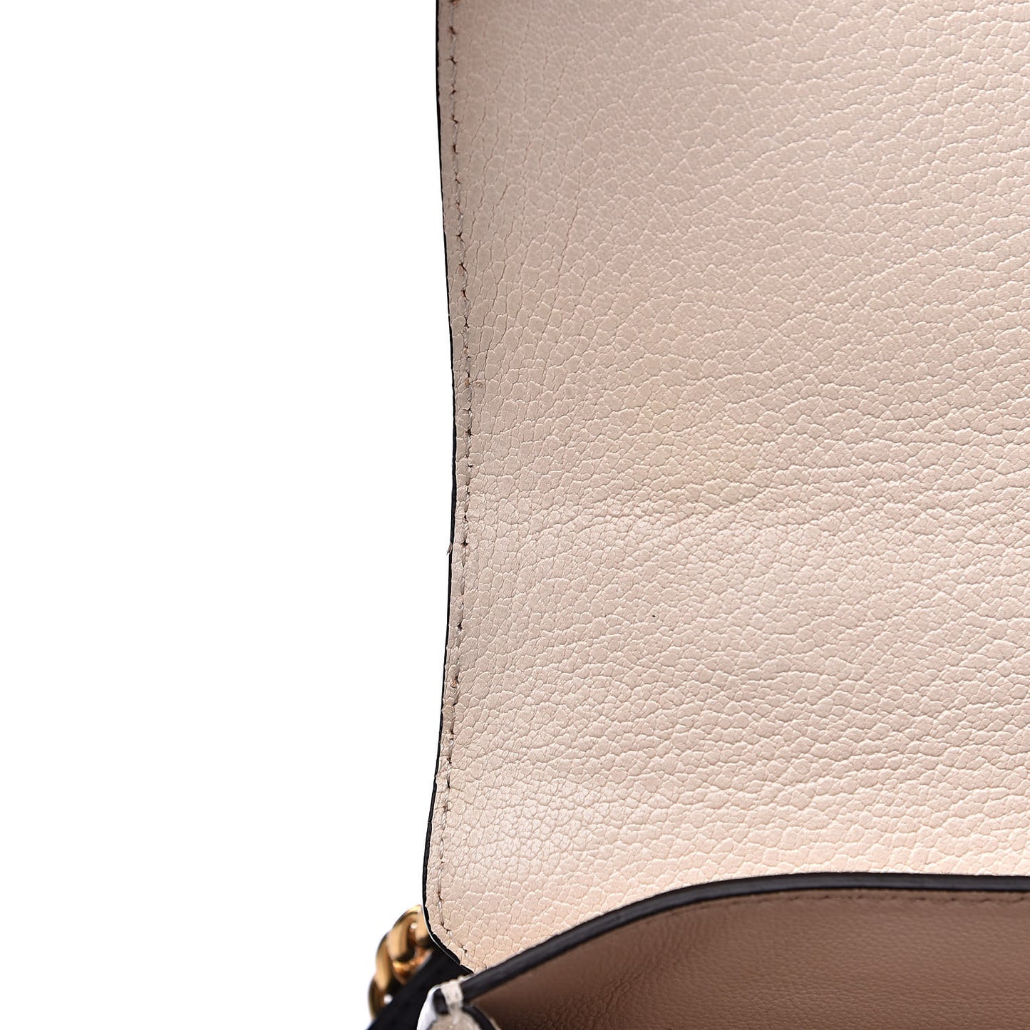 Goatskin Medium Mily Shoulder Bag Off White