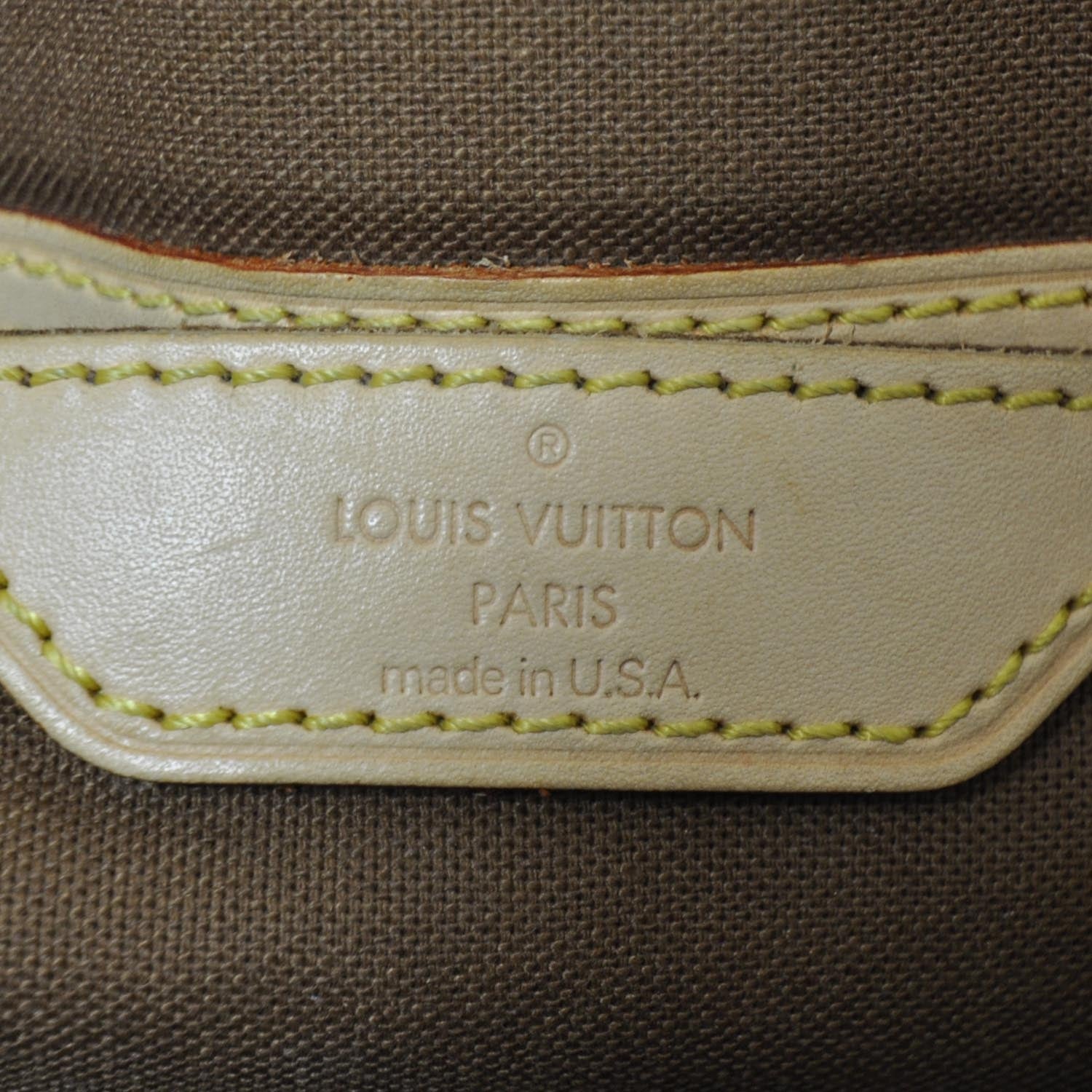 Louis Vuitton Monogram Palermo GM 8 of 9