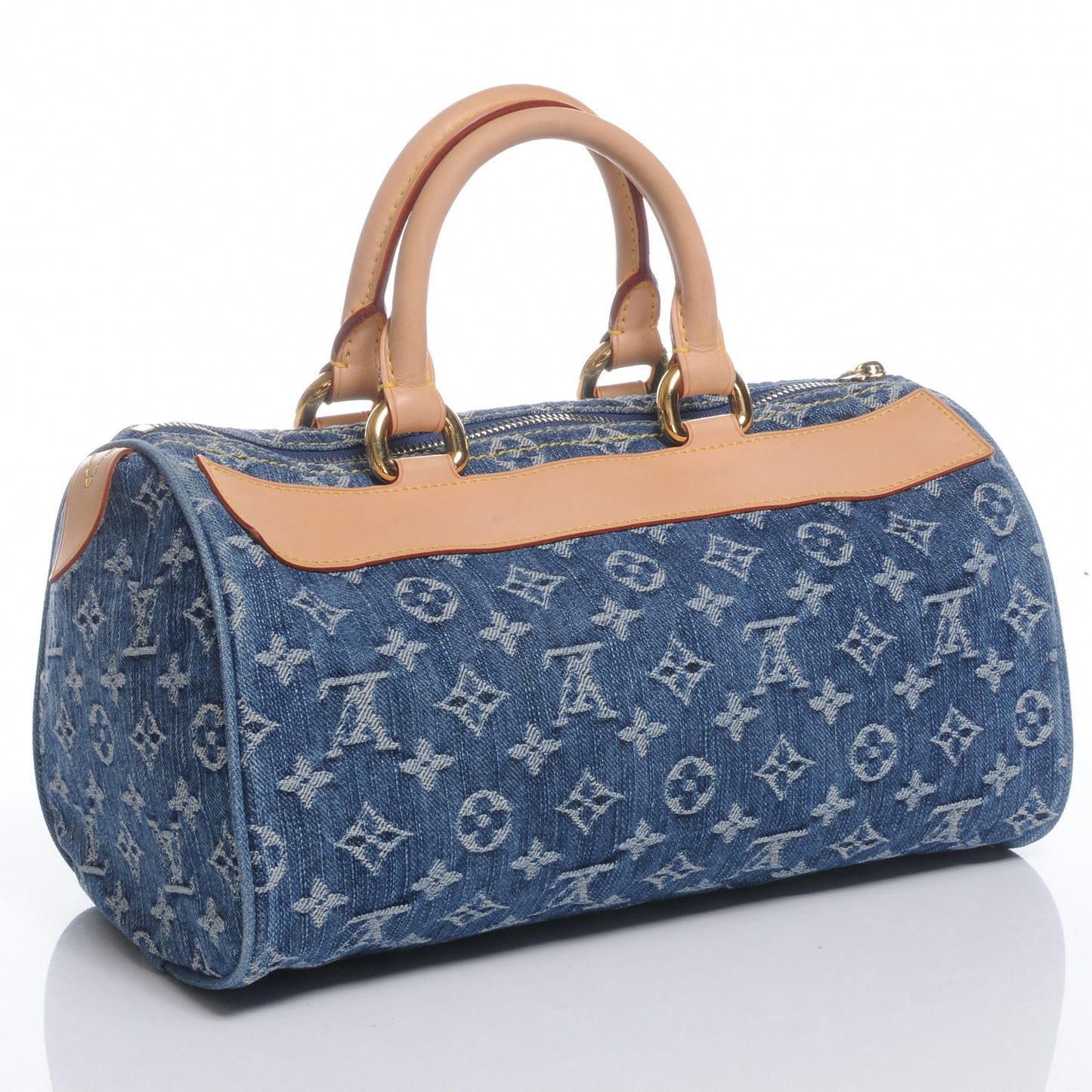 Monogram Denim Neo Speedy Blue