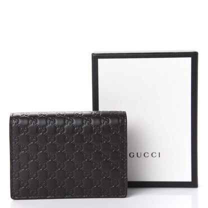 Gucci Microguccissima Card Case Wallet Testa di Moro 6 of 6