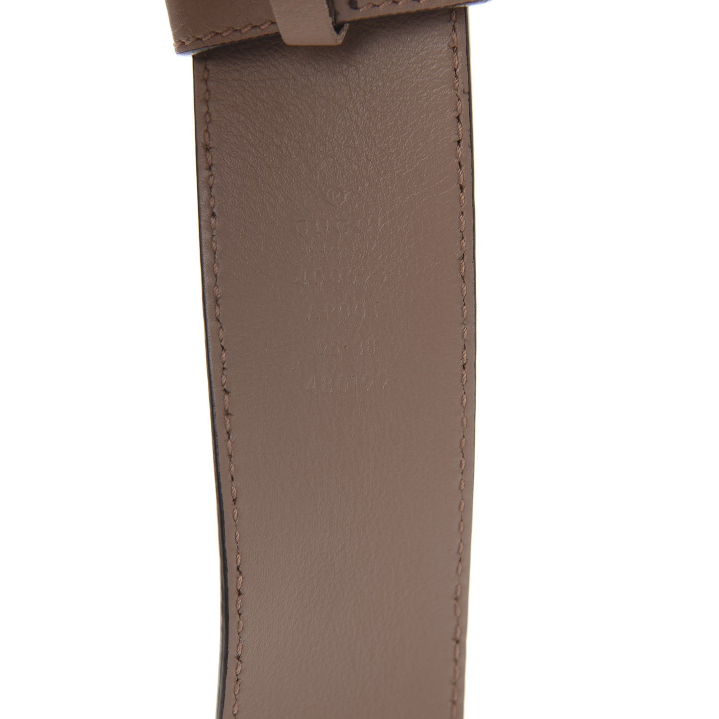 Calfskin Double G 40mm Belt 95 38 Porcelain Rose
