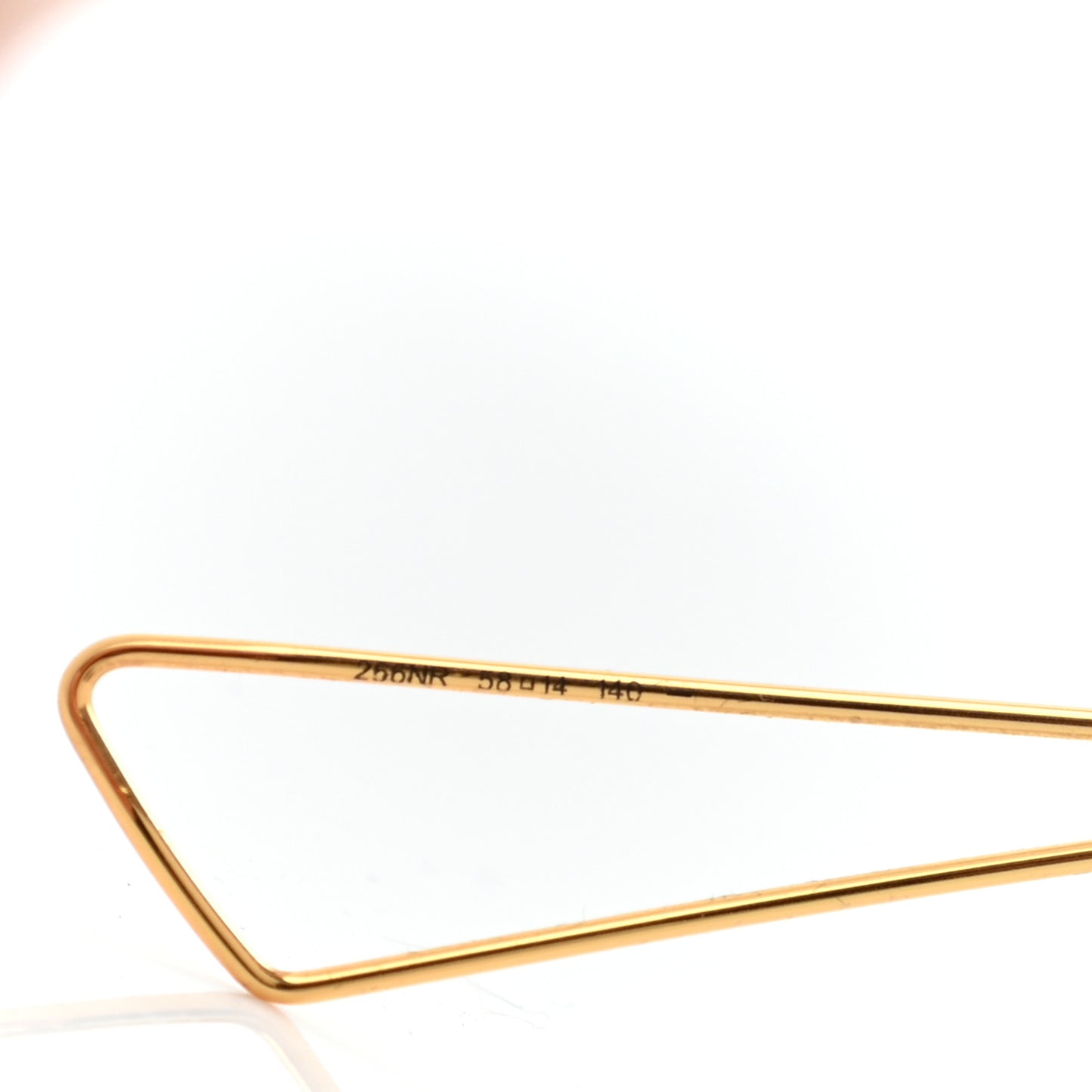 Metal So Electric Sunglasses Gold White